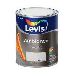 Levis Ambiance Metallic peinture murale ARGENT 1L